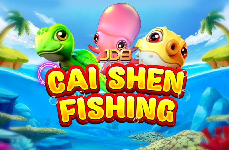 JDB Slots, Cai Shen Fishing, slots online, mitologia chinesa, jogo de pesca.